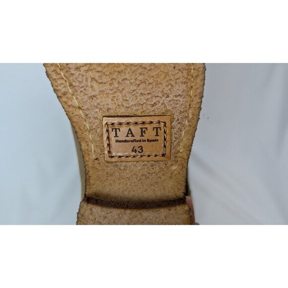 TAFT Outback Chelsea Boots Men 43 US 10 Taupe Suede Leather Ankle Booties Shoes - Picture 13 of 13